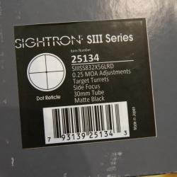 OPTIQUE SIGHTRON 8-32X56 LRD.