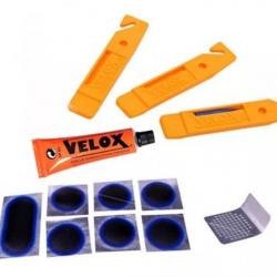kit réparation VELOX 7 pneu velo CITY VTT VTC TREKKING MOUNTAIN BIKE + DEMONTE PNEU