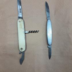 Anciens couteaux de poches ou canifs. Pradel