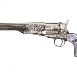 COLT PIETTA 1860 ARMY NICKELE GRAVE CAL 44 PN
