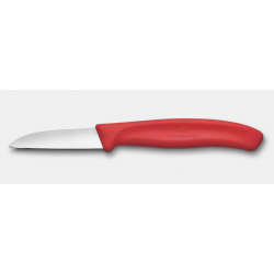 Couteau d'Office Victorinox Swiss Classic - Lame 6 cm, manche rouge  Ref : 6.7301.C1