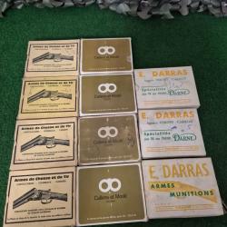 Lot de diverses cartouches cal 12