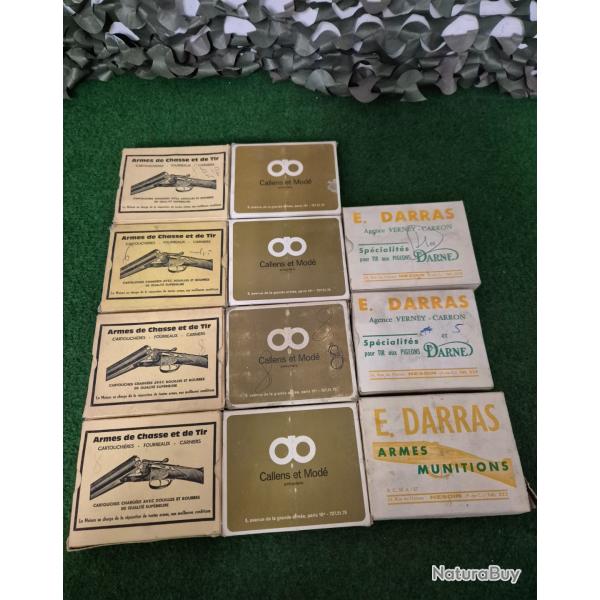 Lot de diverses cartouches cal 12