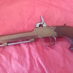 PISTOLET A PERCUSSION BRONZE