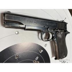 pistolet STAR B Kriegsmarine (marine allemande) 9x19mm + 3 chargeurs