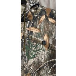 Sweat-shirt chauffant camouflage