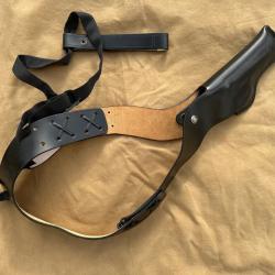 Holster epaule gendarmerie pour PA MAS - MAC50 - Beretta 92 - MAS G1 et divers