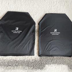 Paire de plaques balistiques souples UHMWPE NIJ IIIA 11" x 14" - Raptor Tactical