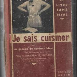 je sais cuisiner de ginette mathiot et un groupe de cordons bleus
