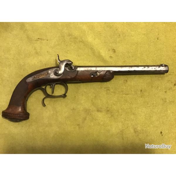 BEAU PISTOLET DE TIR EN DISCIPLINE KUCHENREUTER ORIGINE   Cal 366
