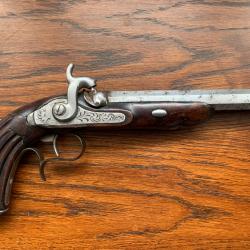 Pistolet de tir 19ème siècle