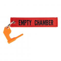 TEMOIN DE CHAMBRE AVEC DRAPEAU ROUGE "Empty chamber"