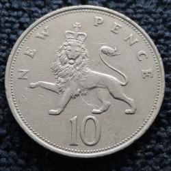 Monnaie Royaume-Uni - 1968 - 10 new pence Elizabeth II (Grade : TB) - Ref N2079