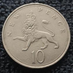 Monnaie Royaume-Uni - 1969 - 10 new pence Elizabeth II (Grade : TB) - Ref N1922