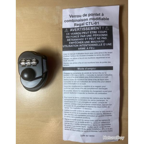 Verrou de Pontet a Code Browning