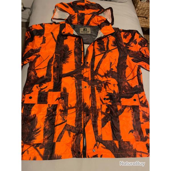 Veste pluie Percussion ghost camo