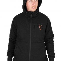 Veste Sherpa Fox Black & Orange