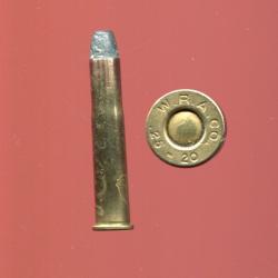 .25-20 Single Shot 1890 - RARE - marquage : WRACo 25-20  - étui bouteillé de 41.6 mm - poudre noire