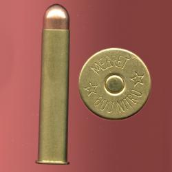 .600 x 3" Nitro - cartouche factice non chargée - catégorie C - marquage : MEGRET * 600 NITRO *