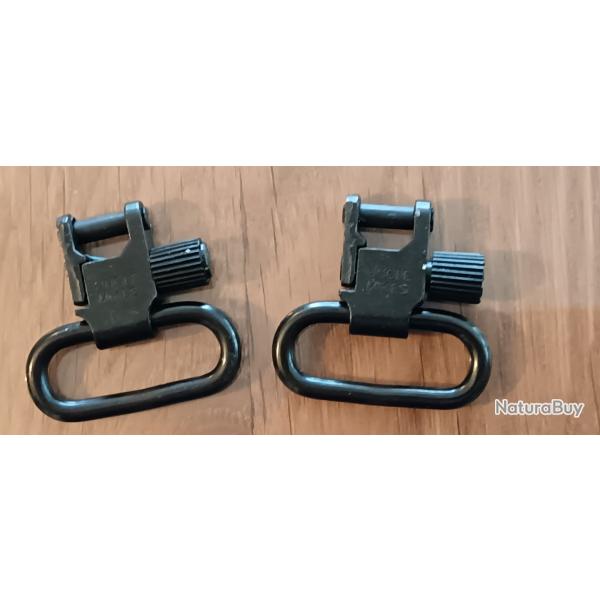 ATTACHES RAPIDES POUR BRETELLE UNCLE MIKES