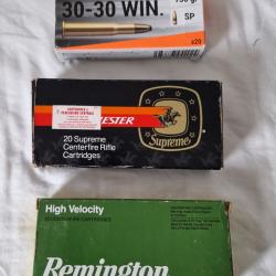 30 douilles de 30.30