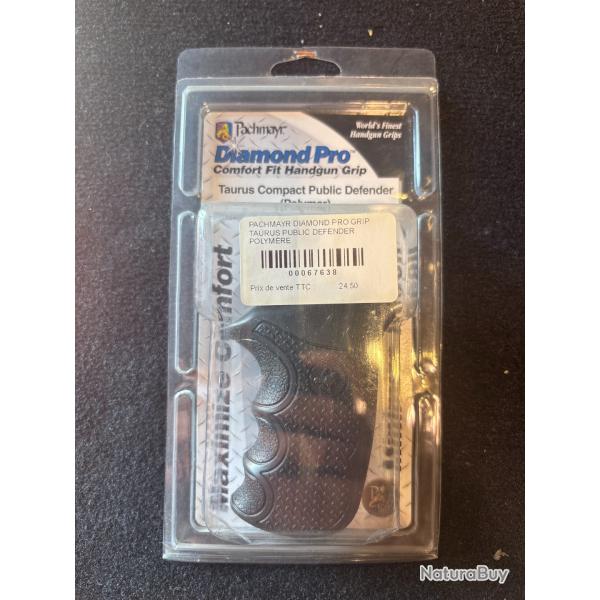DESTOCKAGE !! POIGNEE PACHMAYR DIAMOND PRO GRIP TAURUS PUBLIC DEFENDER POLYMÈRE