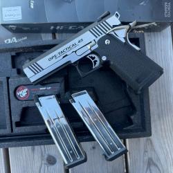 TOKYO MARUI 6mm GBB HI-CAPA 4.3 DUAL STAINLESS GAZ - Airsoft - Made in Japan