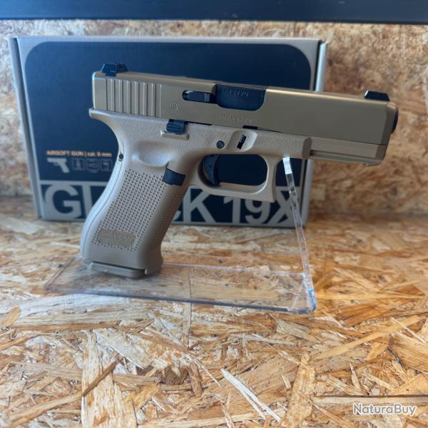 UMAREX Rplique Glock 19X 6mm GAZ - EN STOCK