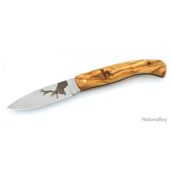 COUTEAU MOTIF CERF