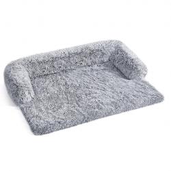 Panier pour chien tissu peluche tapis couverture de protection pour canapé pour chiens de moyenne e