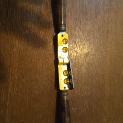 Moule a balle calibre 36. Double ronde