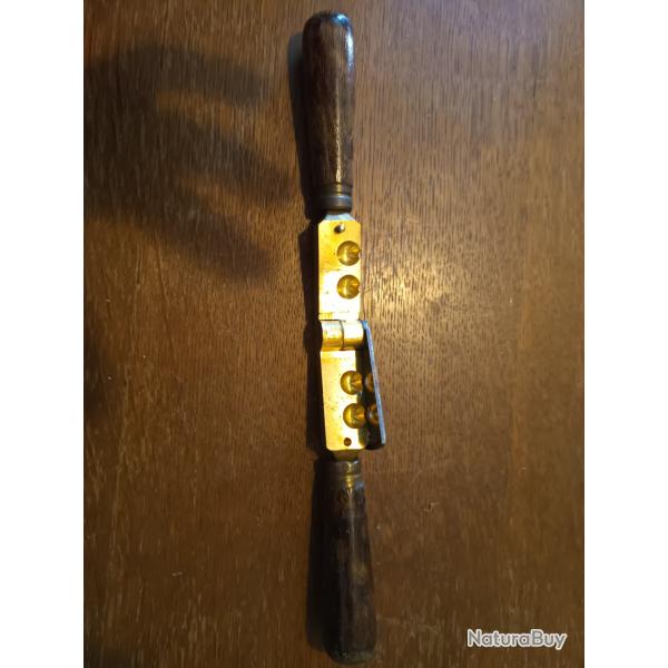 Moule a balle calibre 36. Double ronde