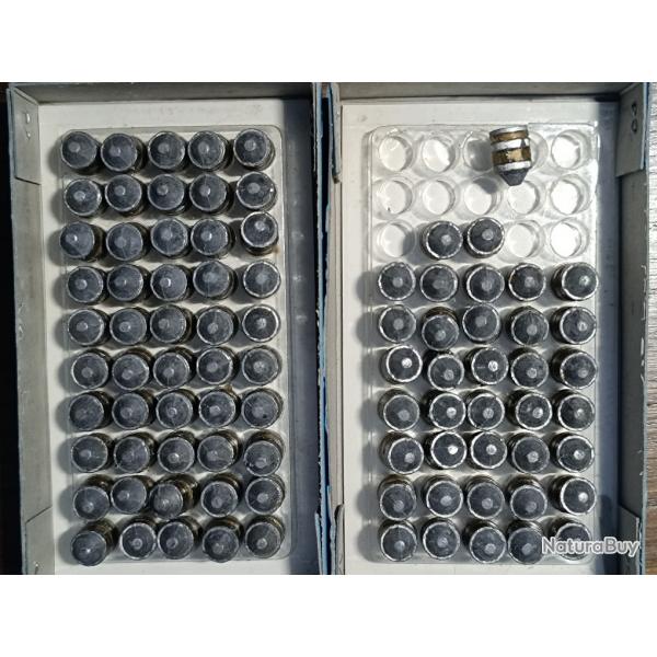 BALLES PLOMB H&N POUR ARMES A POUDRE NOIRE CALIBRE 451......refa023