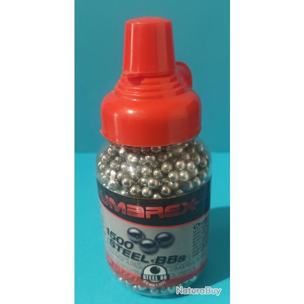 1 Biberon de 1500 billes acier UMAREX