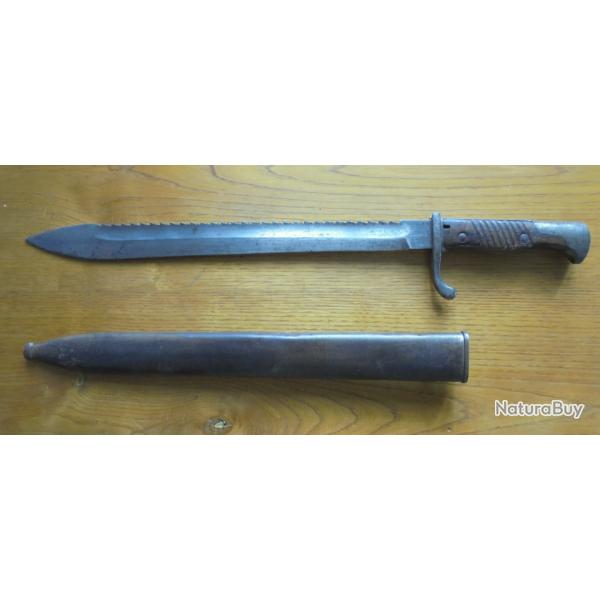 Baïonnette Allemande modèle 98/05 à dents de scie