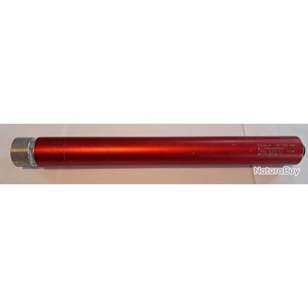 Cylindre air 200 bars court pour carabines Feinwerkbau P70 / P75 / 700 / 800