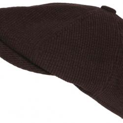 Beret Casquette Gavroche Velours Marron Côtelé Vintage Eshton Taille unique Marron