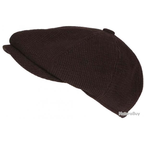 Beret Casquette Gavroche Velours Marron Ctel Vintage Eshton Taille unique Marron