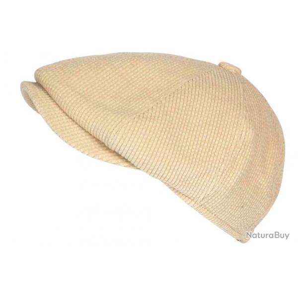 Beret Casquette Gavroche Velours Beige Ctel Vintage Eshton Taille unique Beige