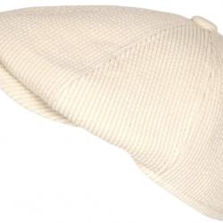 Beret Casquette Gavroche Velours Ecru Côtelé Vintage Eshton Taille unique Beige