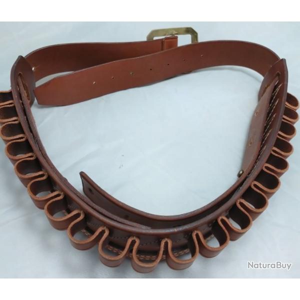 Cartouchire cuir JAVELOT cal 12