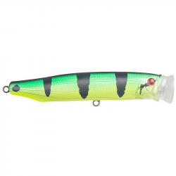 Poisson nageur TACKLE HOUSE Feed popper 135 W06 Mat chart peacock