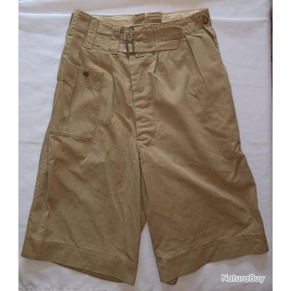 Short Tropical Arme Anglaise zone chaude 39/45 WW2