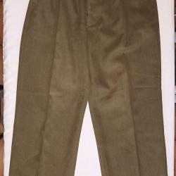 Pantalon Officier Anglais fabrication tailleur ARNHEM 1944 WW2