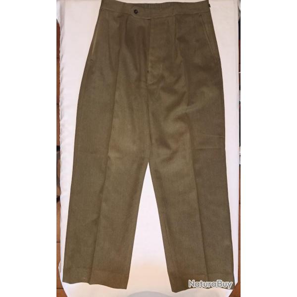 Pantalon Officier Anglais fabrication tailleur ARNHEM 1944 WW2