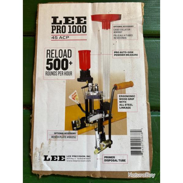Press de rechargement d'occasion,Lee pro 1000 45 ACP