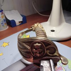 Sabre d'Officier de Marine Royale Anglaise. Période Victorienne 1827.Georges IV