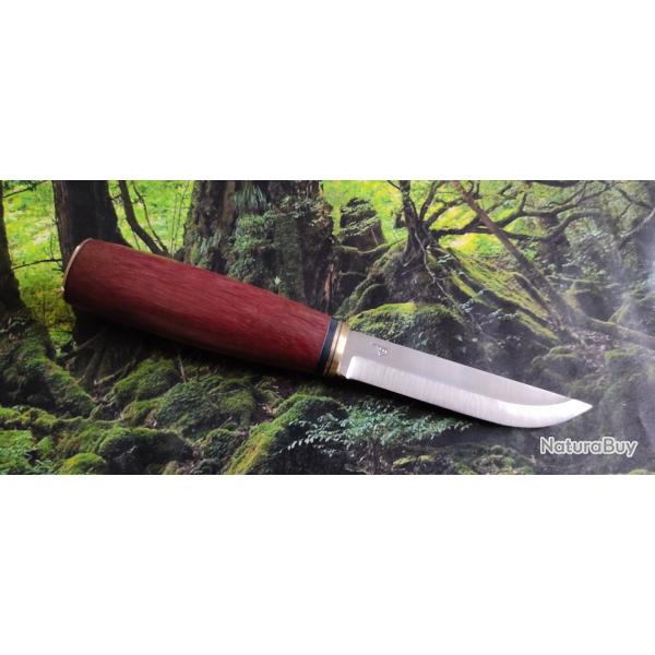 Couteau Puukko Scandiknives + tui cuir ENSEMBLE ARTISANAL