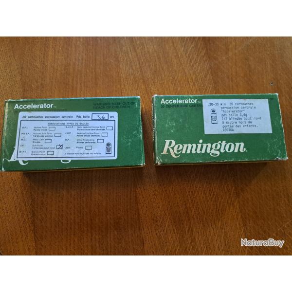 CARTOUCHES REMINGTON 30-30 WIN ACCELERATOR