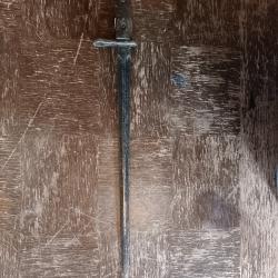 Baïonnette Belge WW1